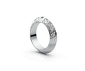 Knife Edge Half Eternity Band — Marquise 0.1ct