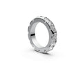 Rounded Full Eternity Band — Radiant 0.5ct