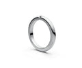 Rounded Plain Gold Band