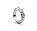 Knife Edge Half Eternity Band — Radiant 0.25ct