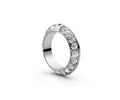 Knife Edge Full Eternity Band — Round 0.1ct