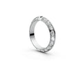 Knife Edge Full Eternity Band — Oval 0.05ct