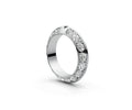 Knife Edge Full Eternity Band — Oval 0.1ct