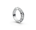 Knife Edge Full Eternity Band — Oval 0.15ct