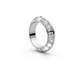 Knife Edge Full Eternity Band — Princess 0.15ct
