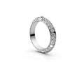 Knife Edge Full Eternity Band — Cushion 0.05ct