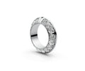Knife Edge Full Eternity Band — Cushion 0.15ct