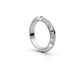 Knife Edge Full Eternity Band — Emerald 0.1ct