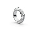 Knife Edge Full Eternity Band — Emerald 0.5ct