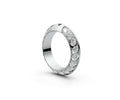 Knife Edge Full Eternity Band — Pear 0.1ct