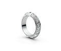 Knife Edge Full Eternity Band — Marquise 0.1ct
