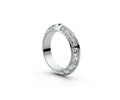 Knife Edge Full Eternity Band — Radiant 0.1ct
