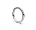 Comfort Fit Half Eternity Band — Round 0.05ct
