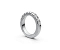 Comfort Fit Half Eternity Band — Round 0.15ct