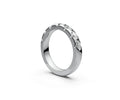 Comfort Fit Half Eternity Band — Oval 0.15ct