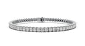 5.22ct Princess Diamond Tennis Bracelet - Laboratory Grown Diamond