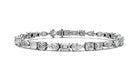 7.25ct Multi-Shape Diamond Tennis Bracelet - Laboratory Grown Diamond