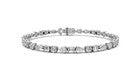 5.25ct Multi-Shape Diamond Tennis Bracelet - Laboratory Grown Diamond