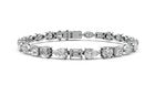 12ct Multi-Shape Diamond Tennis Bracelet - Laboratory Grown Diamond