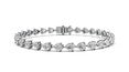 6ct Pear Diamond Tennis Bracelet - Laboratory Grown Diamond