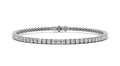 3.6ct Princess Diamond Tennis Bracelet - Laboratory Grown Diamond