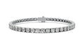 6.97ct Round Diamond Tennis Bracelet - Laboratory Grown Diamond