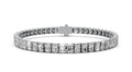10ct Radiant Diamond Tennis Bracelet - Laboratory Grown Diamond