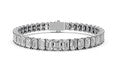 19.5ct Emerald Diamond Tennis Bracelet - Laboratory Grown Diamond