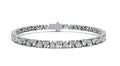 5ct Heart Diamond Tennis Bracelet - Laboratory Grown Diamond