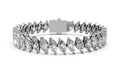 17.5ct Marquise Diamond Tennis Bracelet - Laboratory Grown Diamond