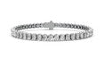 5.1ct Oval Diamond Tennis Bracelet - Laboratory Grown Diamond
