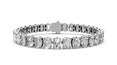 12ct Oval Diamond Tennis Bracelet - Laboratory Grown Diamond