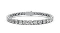 12ct Round Diamond Tennis Bracelet - Laboratory Grown Diamond