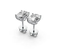 2.5ct Oval 4 Prong Basket Studs - Laboratory Grown Diamond