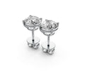 1.5ct Round 4 Prong Basket Studs - Laboratory Grown Diamond