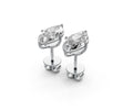 2ct Marquise 4 Prong Basket Studs - Laboratory Grown Diamond