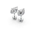 2.5ct Marquise 4 Prong Basket Studs - Laboratory Grown Diamond