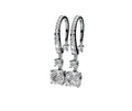 0.008ct Round Drop Lever Back Studs - Laboratory Grown Diamond