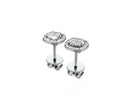 0.008ct Round Halo Stud Studs - Laboratory Grown Diamond