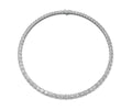 39.1ct Round Diamond Tennis Necklace with 1ct Centre - Laboratory Grown Diamond