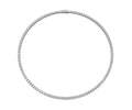 12.1ct Princess Diamond Tennis Necklace - Laboratory Grown Diamond