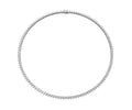 12.3ct Heart Diamond Tennis Necklace - Laboratory Grown Diamond