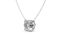 3ct Round Solitaire Diamond Pendant - Laboratory Grown Diamond