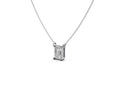 0.5ct Emerald Solitaire Diamond Pendant - Laboratory Grown Diamond