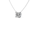 2ct Cushion Solitaire Diamond Pendant - Laboratory Grown Diamond