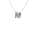2.5ct Cushion Solitaire Diamond Pendant - Laboratory Grown Diamond