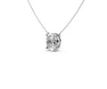 1.5ct Oval Solitaire Diamond Pendant - Laboratory Grown Diamond