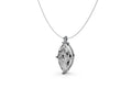 1.5ct Marquise Solitaire Diamond Pendant - Laboratory Grown Diamond
