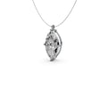 3ct Marquise Solitaire Diamond Pendant - Laboratory Grown Diamond