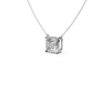 2ct Asscher Solitaire Diamond Pendant - Laboratory Grown Diamond